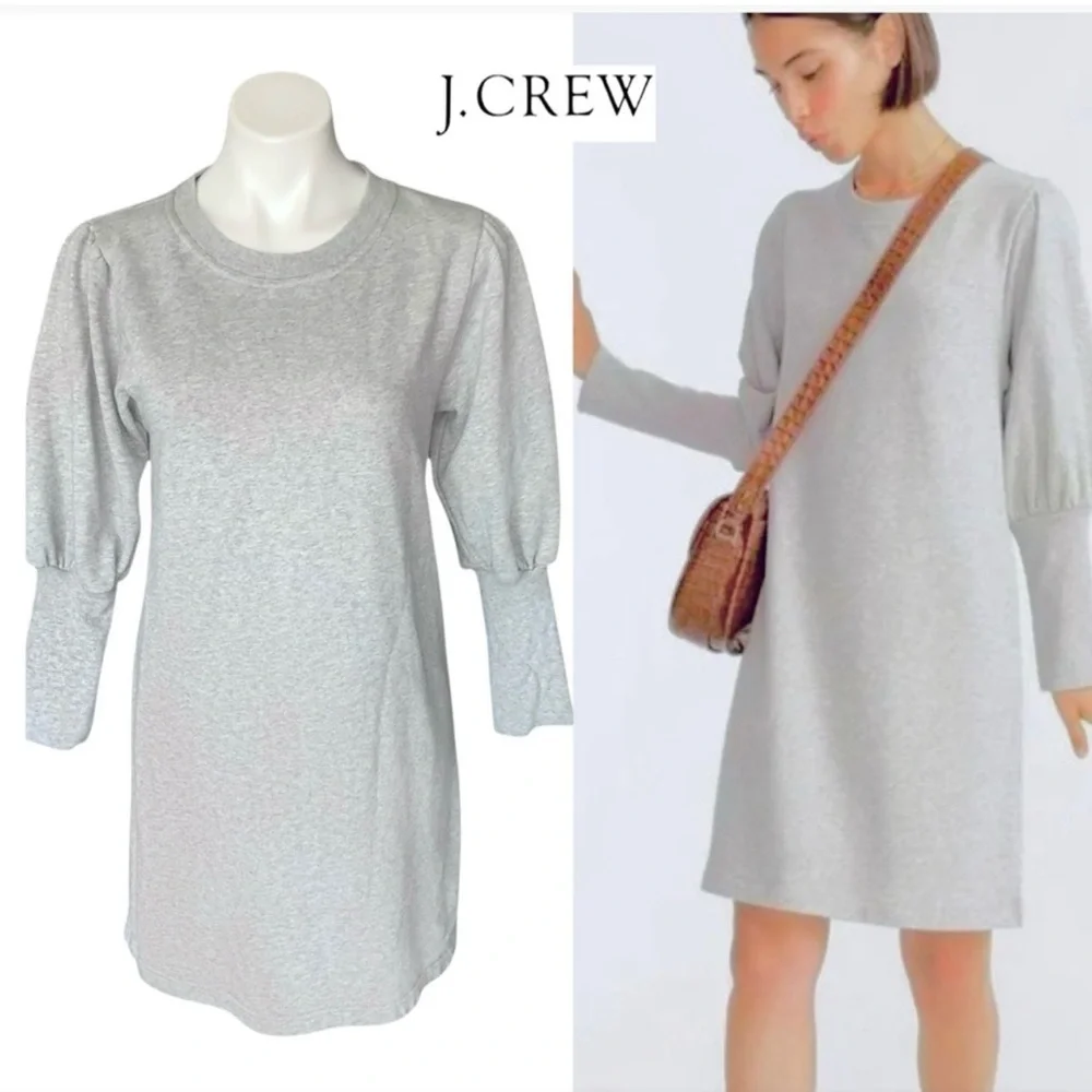 J. Crew Dress Gray Sweatshirt XS